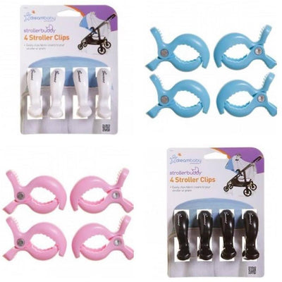 Dreambaby Stroller Buddy Clips 4pk - Molly's Baby Room