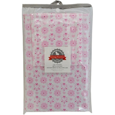 Living Textiles 2-piece Cot Sheet Set - Molly's Baby Room