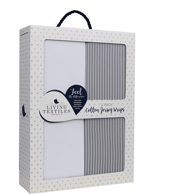 Living Textiles 2-Pack Jersey Wraps - Molly's Baby Room