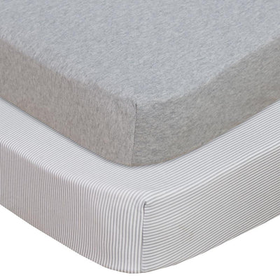 Living Textiles 2-Pack Jersey Cot Fitted Sheet