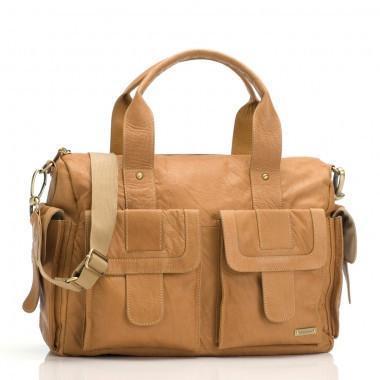 Storksak Sofia Leather Nappy Bag - Molly's Baby Room