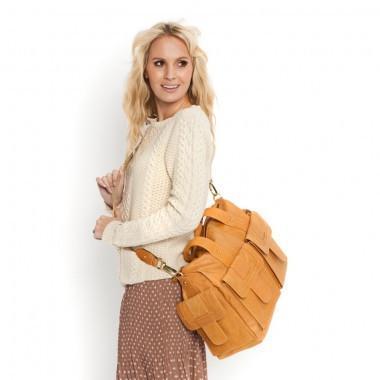 Storksak Sofia Leather Nappy Bag - Molly's Baby Room