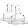 Dr Browns Wide Neck Bottle Level 1 Teats 2pk - Molly's Baby Room