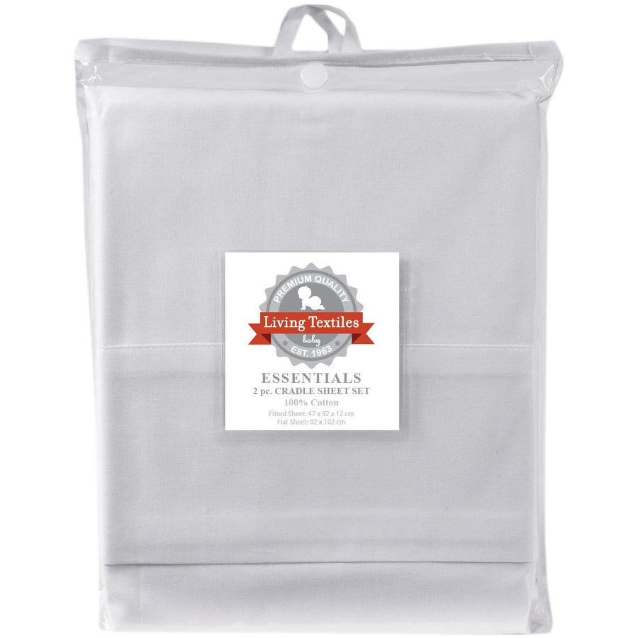 Living Textiles 2 Piece Cradle Sheet Set - Molly's Baby Room