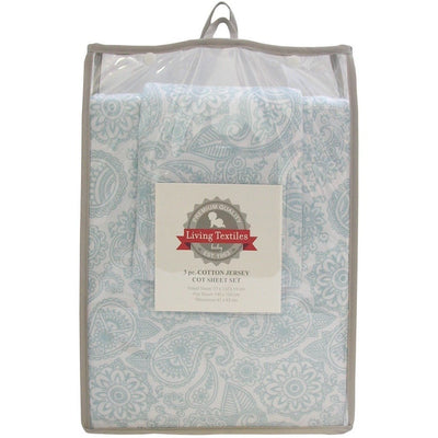 Living Textiles 3 Piece Cot Set - Jersey - Molly's Baby Room