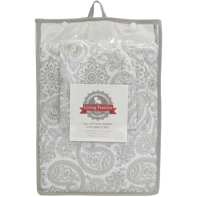Living Textiles 3 Piece Cot Set - Jersey - Molly's Baby Room