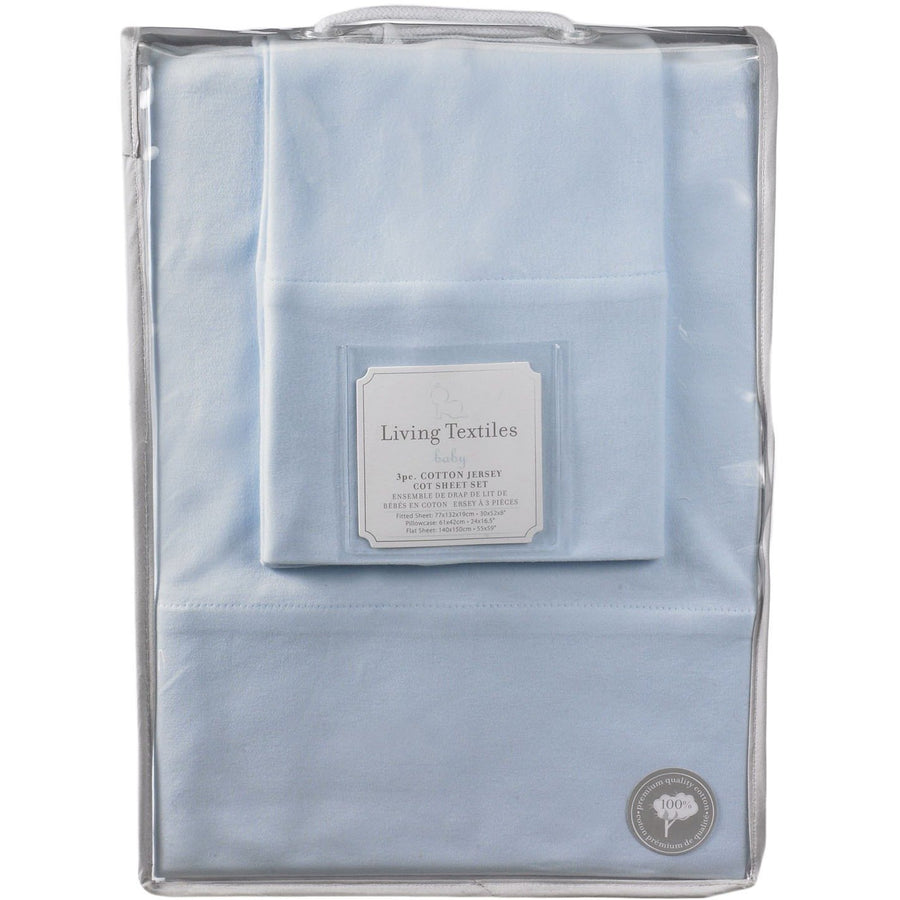 Living Textiles 3-piece Jersey Cot Sheet Set - Molly's Baby Room