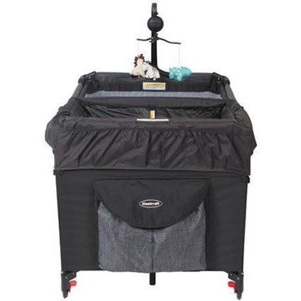 Britax Steelcraft 4-in-1 Denim Portable Cot - Molly's Baby Room