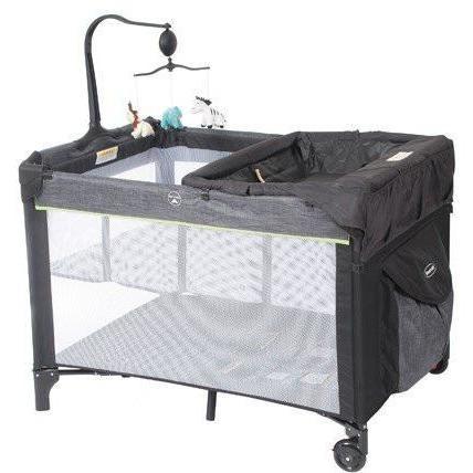 Britax Steelcraft 4-in-1 Denim Portable Cot - Molly's Baby Room