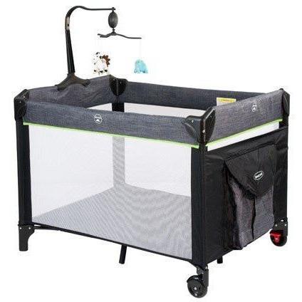 Britax Steelcraft 4-in-1 Denim Portable Cot - Molly's Baby Room