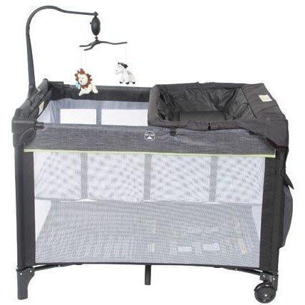 Britax Steelcraft 4-in-1 Denim Portable Cot - Molly's Baby Room