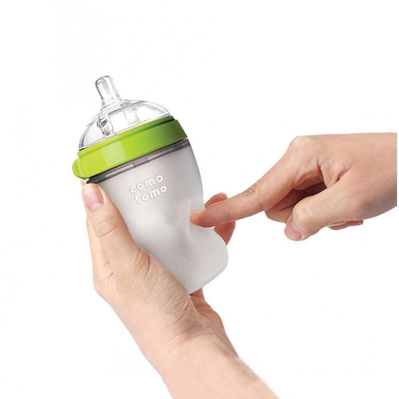 Comotomo Natural Feel Baby Bottle Twin Pack 150Ml - Molly's Baby Room