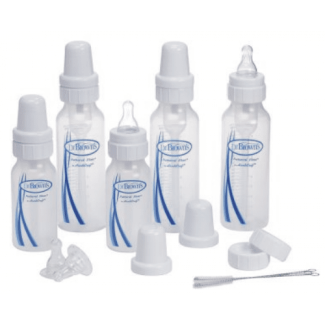 Dr Browns Narrow Neck Newborn Feeding Set - Molly's Baby Room