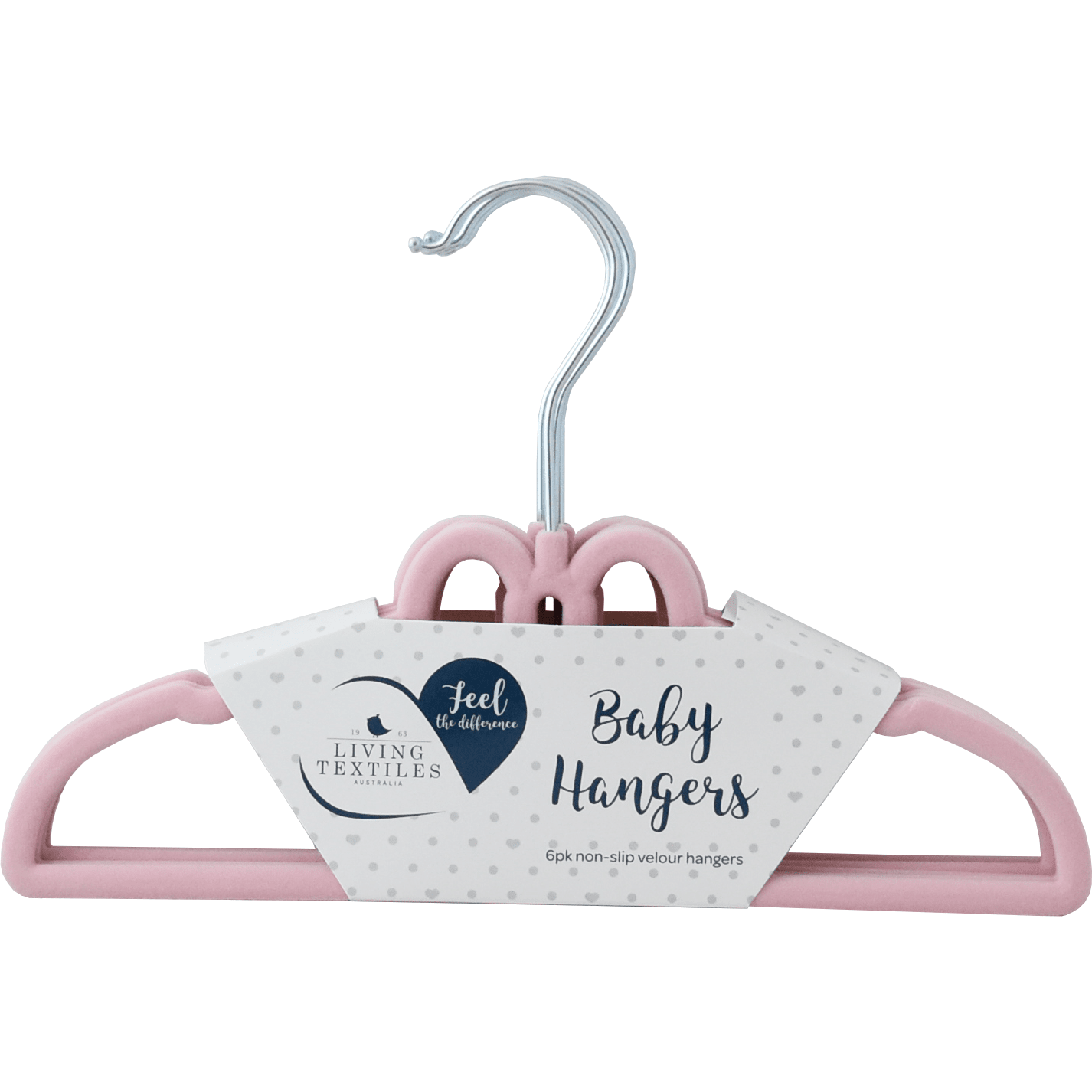 Living Textiles 6Pk Hangers - Molly's Baby Room