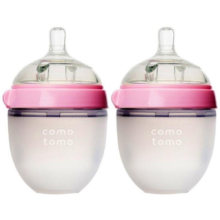 Comotomo Natural Feel Baby Bottle Twin Pack 150Ml - Molly's Baby Room
