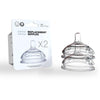 Comotomo Silicone Nipple 2 Pack Slow Flow (1 Hole) - 0-3 Months - Molly's Baby Room