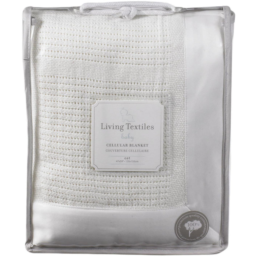 Living Textiles Cot Cellular Blanket - Molly's Baby Room