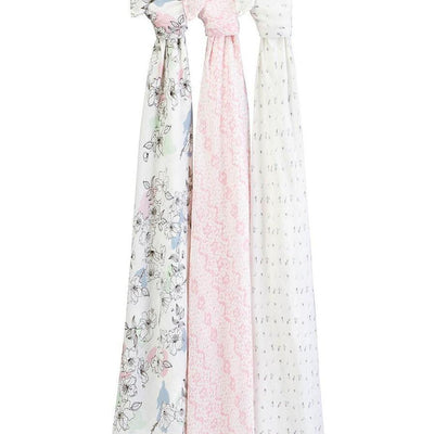 Aden & Anais Bamboo Swaddles - 3 pack - Molly's Baby Room