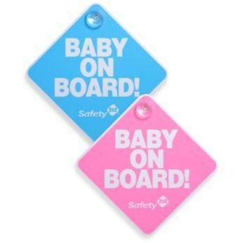 Safety 1st Baby on Board Sign - Molly's Baby Room