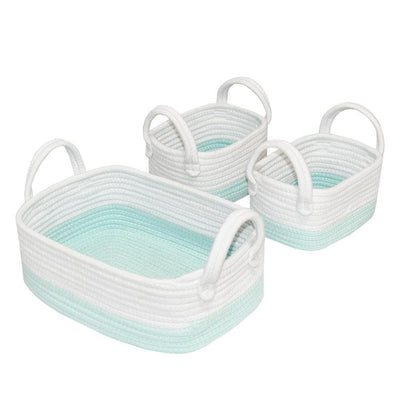 3pc Rope Storage Set - Molly's Baby Room