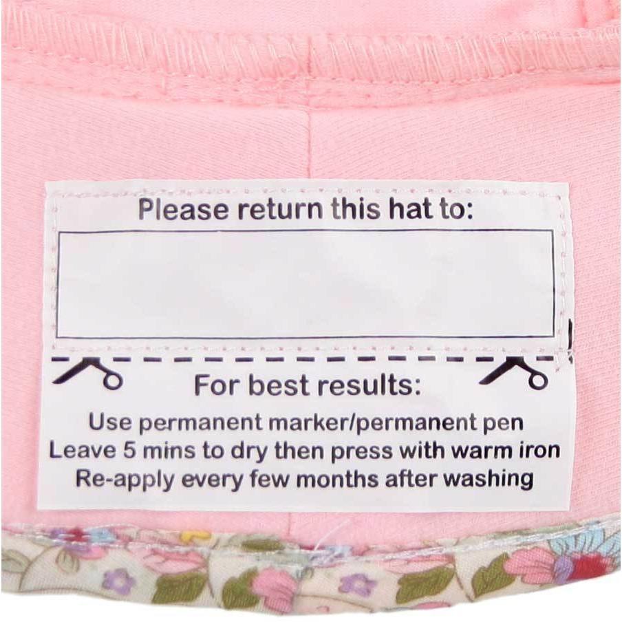 Bedhead Paisley Trimmed Baby Bucket Hat with Strap - Molly's Baby Room