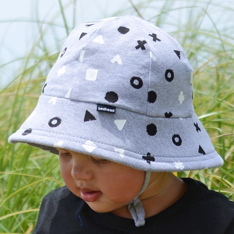 Bedhead Boys Baby Bucket Hat 'Shapes' Print - Molly's Baby Room