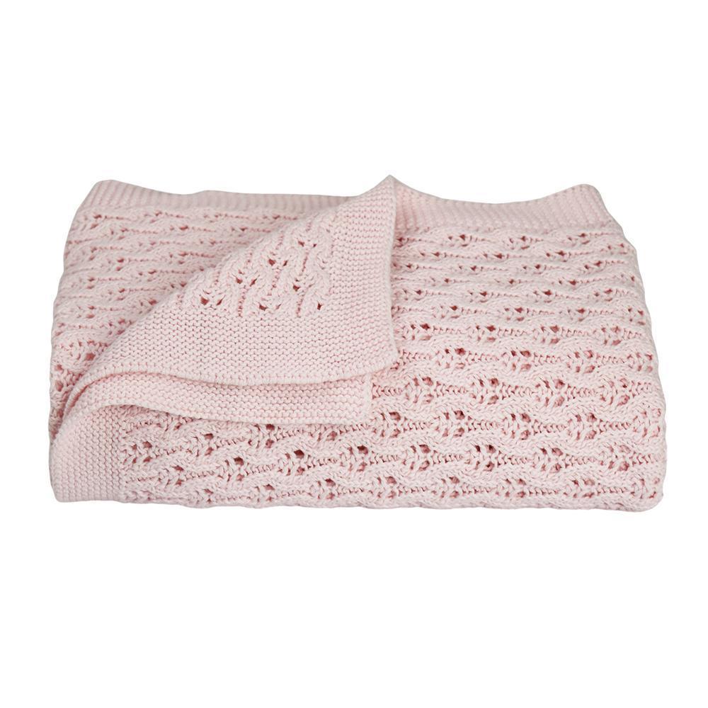 Living Textiles Lattice Baby Shawl - Molly's Baby Room