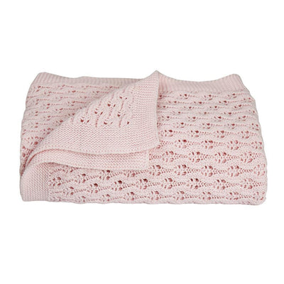 Living Textiles Lattice Baby Shawl - Molly's Baby Room