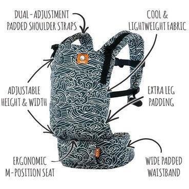 Baby Tula Free-to-Grow Carrier Splash - Molly's Baby Room