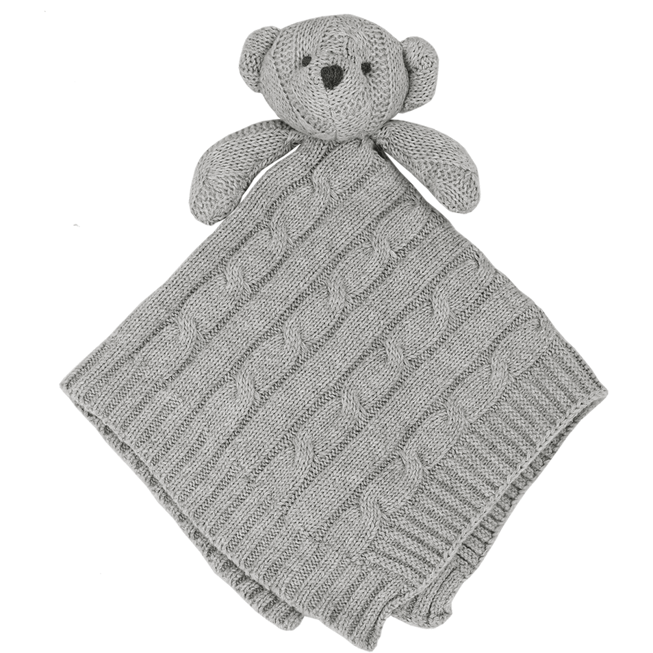 Living Textiles Cable Knit Security Blanket - Molly's Baby Room
