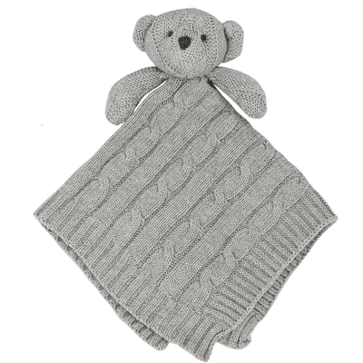 Living Textiles Cable Knit Security Blanket - Molly's Baby Room