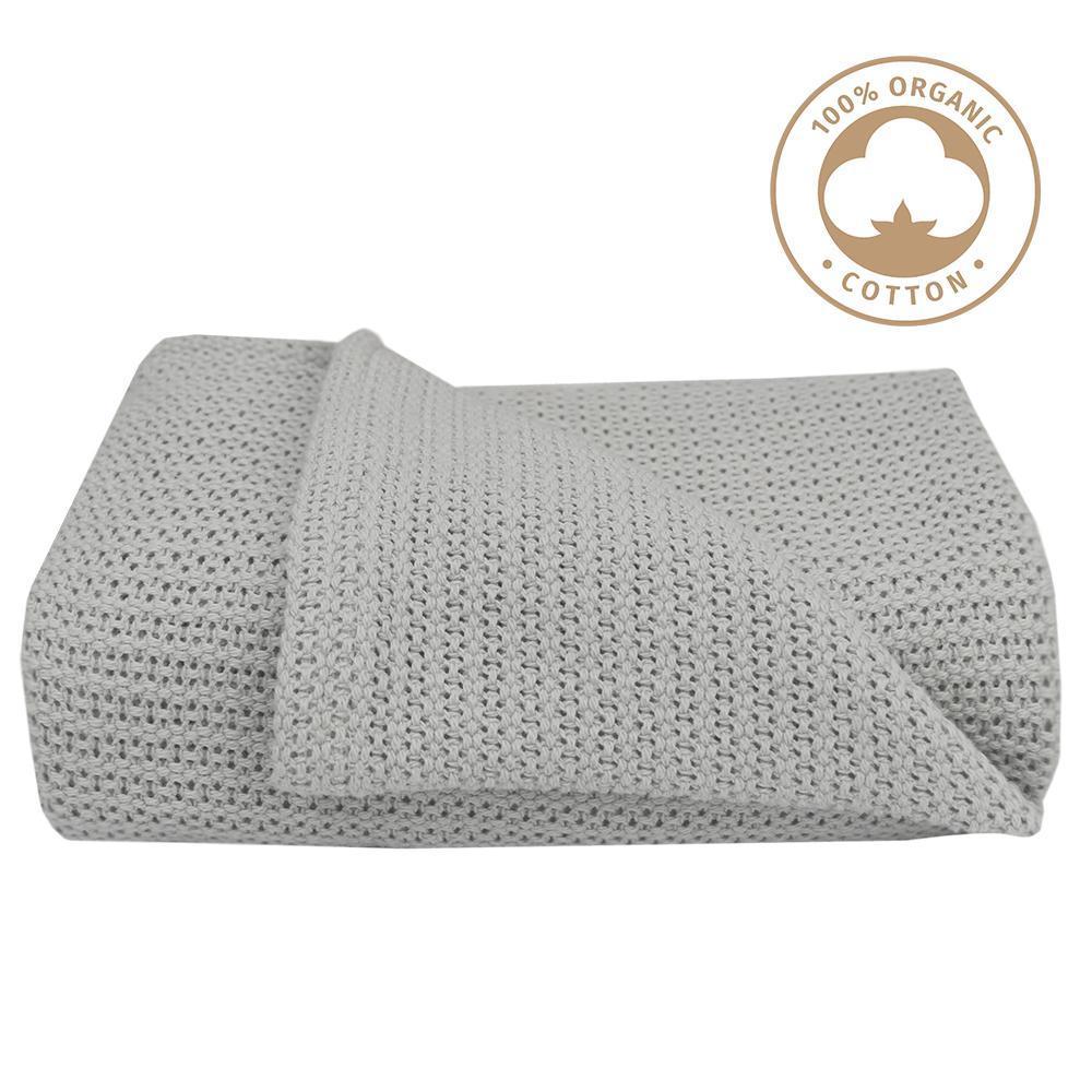 Living Textiles Organic Cot Cellular Blanket - Molly's Baby Room