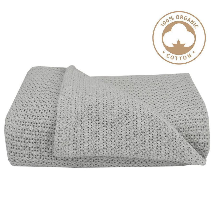 Living Textiles Organic Cot Cellular Blanket - Molly's Baby Room