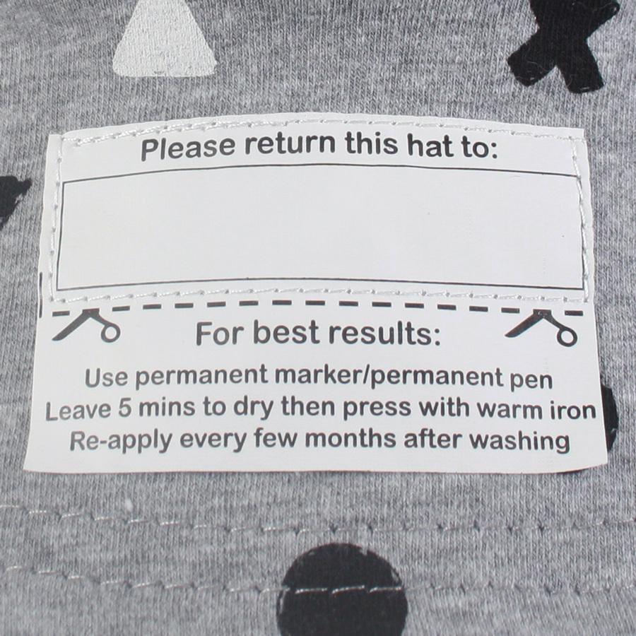 Bedhead Boys Legionnaire Hat 'Shapes' Print - Molly's Baby Room
