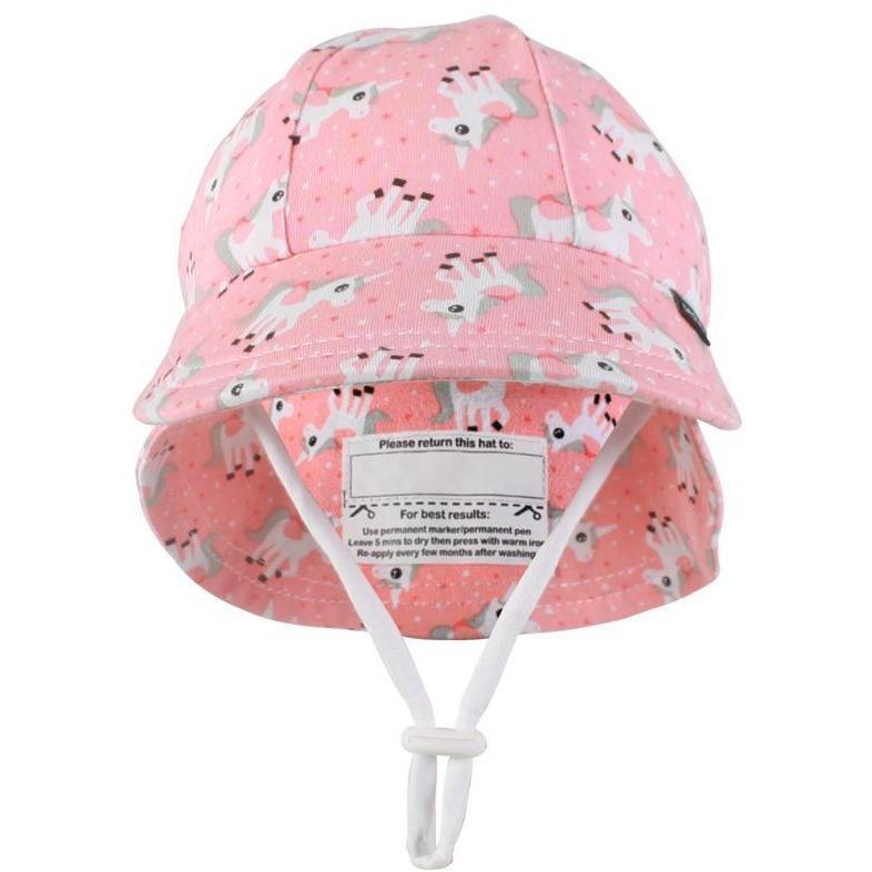 Bedhead Girls Legionnaire Hat 'Unicorn' Print - Molly's Baby Room