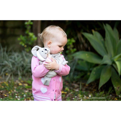 Bunny Comforter , Sleepy Tot , Bunny Pacifier Holder