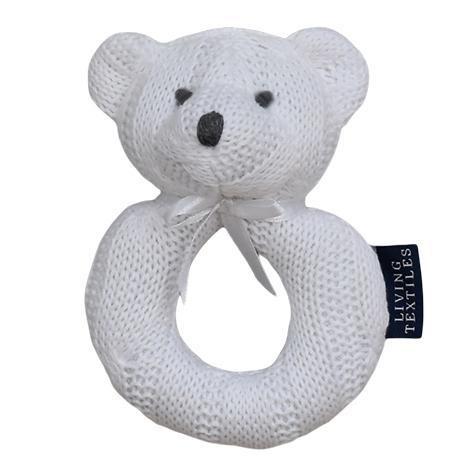 Living Textiles Cable Knit Rattle - Molly's Baby Room