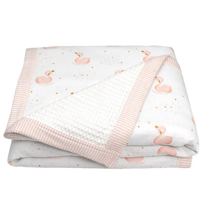Living Textiles Waffle Jersey Cot Blanket - Molly's Baby Room
