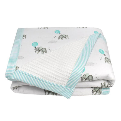 Living Textiles Waffle Jersey Cot Blanket - Molly's Baby Room