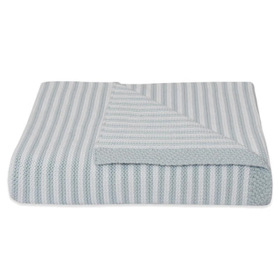 Living Textiles Knitted Stripe Blanket - Molly's Baby Room