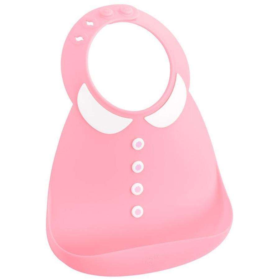 Make My Day Baby Bib - Peter Pan Pink - Molly's Baby Room