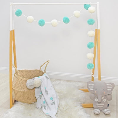 Living Textiles Pompom Garland - Molly's Baby Room