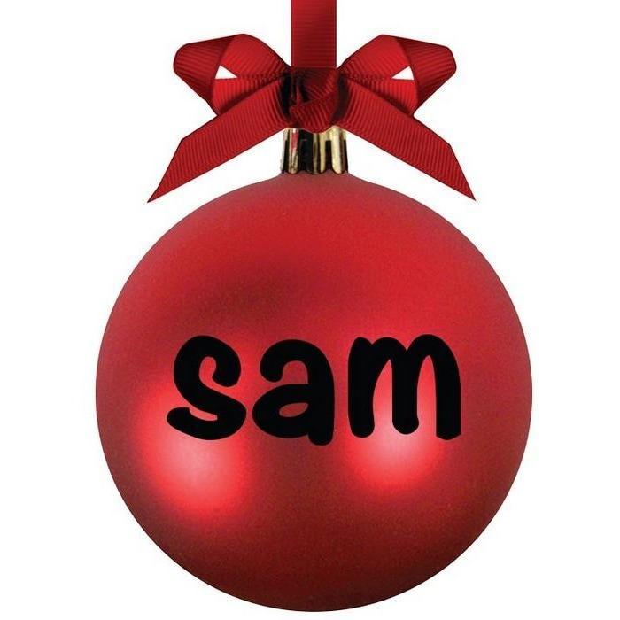 Babyprints Ball Ornament - Molly's Baby Room