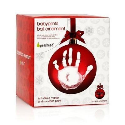 Babyprints Ball Ornament - Molly's Baby Room
