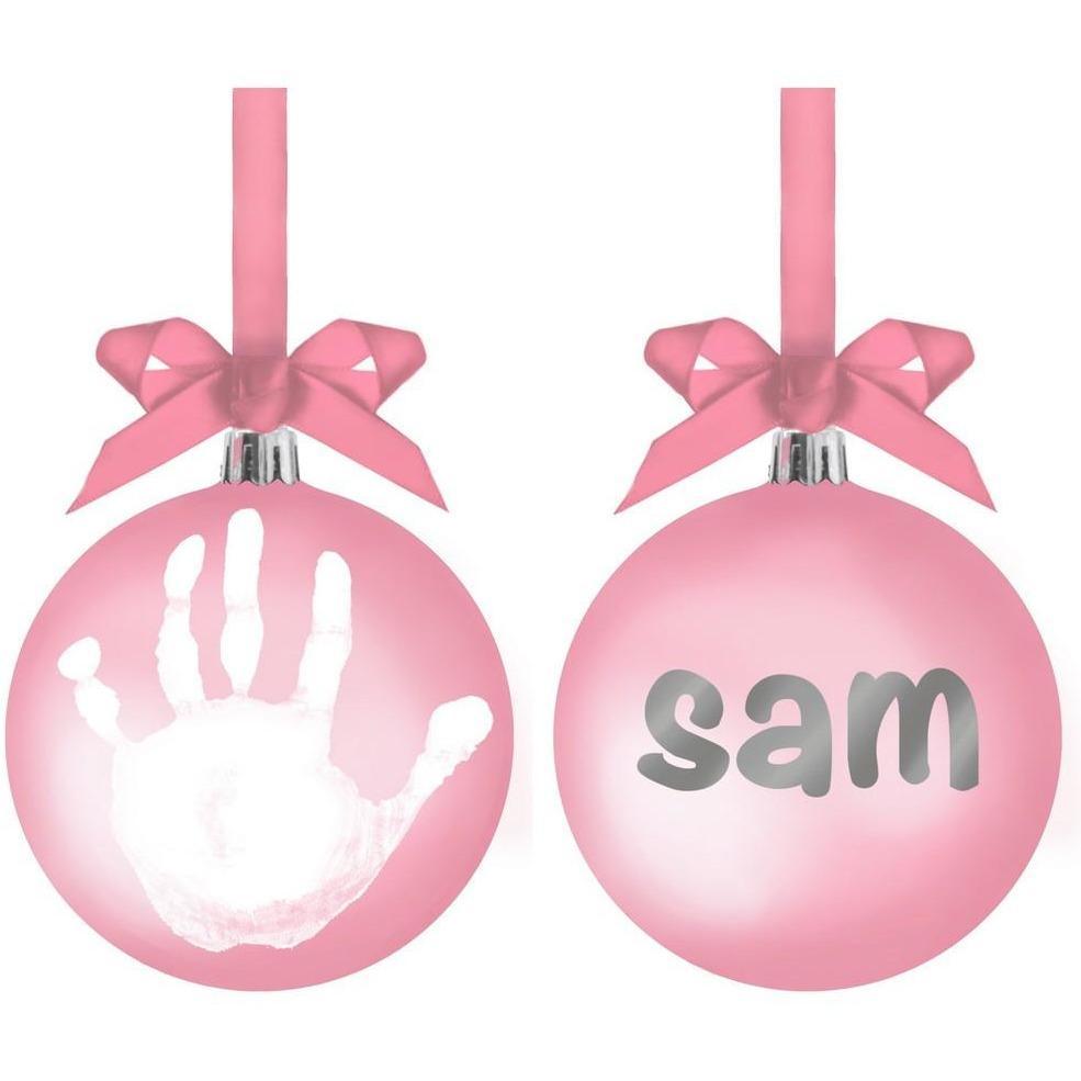 Babyprints Ball Ornament - Molly's Baby Room