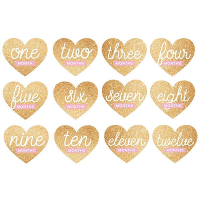 PearheadFirst Year Glam Stickers - Molly's Baby Room