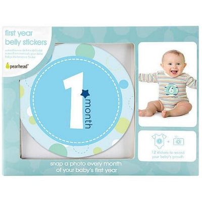 Pearhead My First Year Belly Stickers - Molly's Baby Room