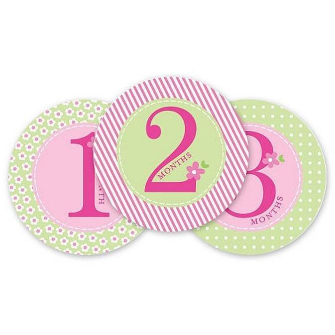 Pearhead My First Year Belly Stickers - Molly's Baby Room