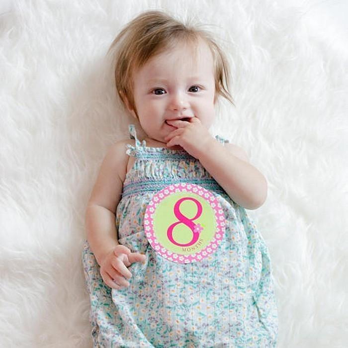 Pearhead My First Year Belly Stickers - Molly's Baby Room
