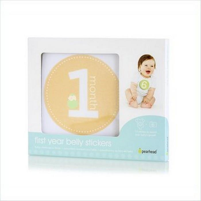 Pearhead My First Year Belly Stickers - Molly's Baby Room